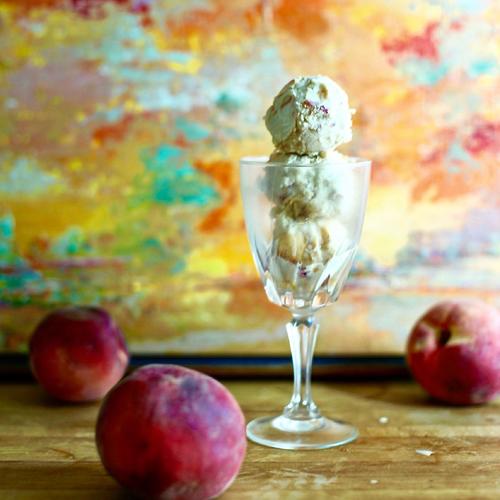 CHAI PEAR BOURBON ICE CREAM