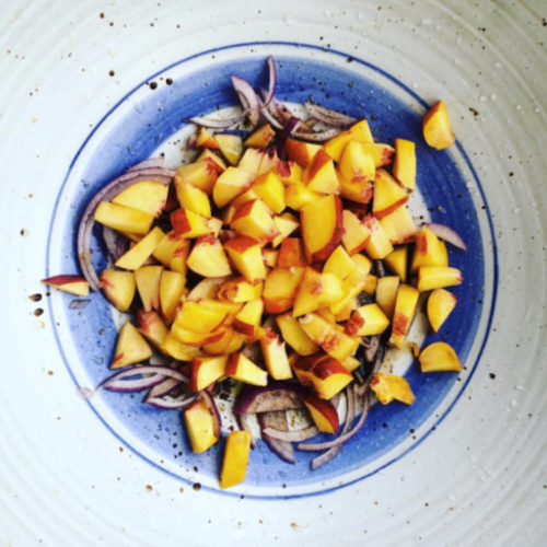 CHAI PEAR PEACH SALAD