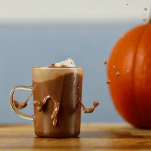 CHAI PEAR + PUMPKIN BUTTER MARSHMALLOWS + HOT CHOCOLATE