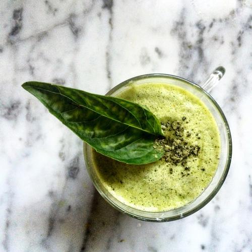 MATCHA LEMON SHRUB SMOOTHIE