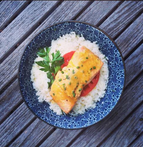 PINEAPPLE MISO SALMON GLAZE