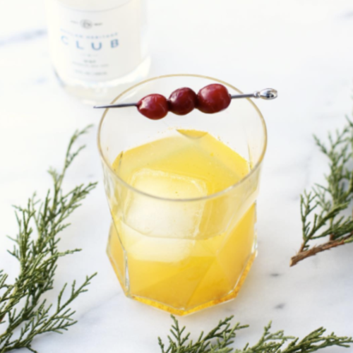 SPICED PINEAPPLE TURMERIC RUM PUNCH