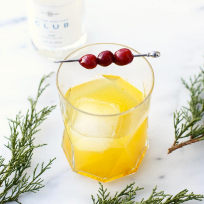 SPICED PINEAPPLE TURMERIC RUM PUNCH